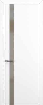 Межкомнатные двери Квалитет К2 Matelac Silver Bronze Белый матовый