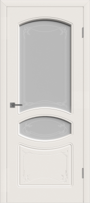 Межкомнатная дверь Версаль эст. ДО матовое с рисунком