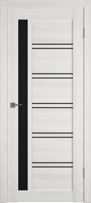 Межкомнатные двери Atum Pro Х38 Black Gloss black gloss Bianco Р