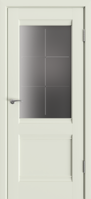 Межкомнатная дверь Робер ДО матовое с фрезеровкой