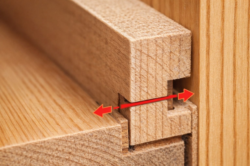 krupnyy-plan-makro-torca-teleskopicheskogo-nalichnika Крупный план (макро) торца телескопического наличника