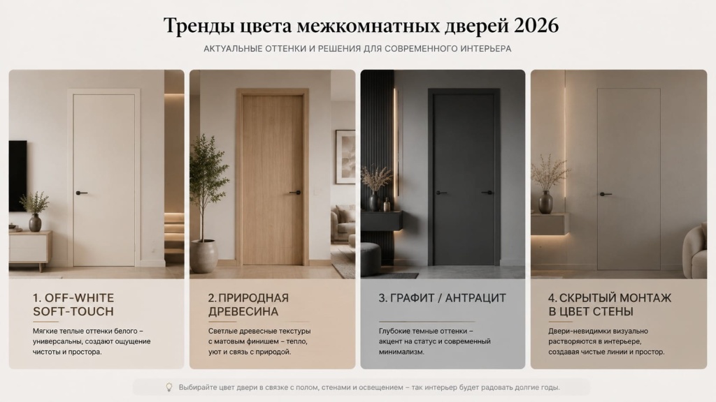 trendy-cveta-mezhkomnatnyh-dverey-2026-goda тренды цвета межкомнатных дверей 2026