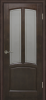 Межкомнатная дверь Виола ДО графит с гравировкой