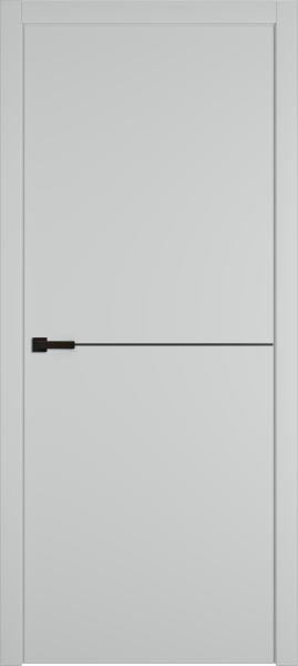 Межкомнатные двери Basic 1 нет Steel