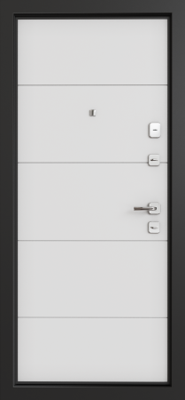 Входные двери TR 12 ЮП-6 Дуб мадейра LW676-GTA (горизонт) - ЮП-4 ZB Белый