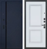 Входные двери M19 ФЛП-37 Темно-Синий софт - ФЛ-38 Velluto Bianco AG 700
