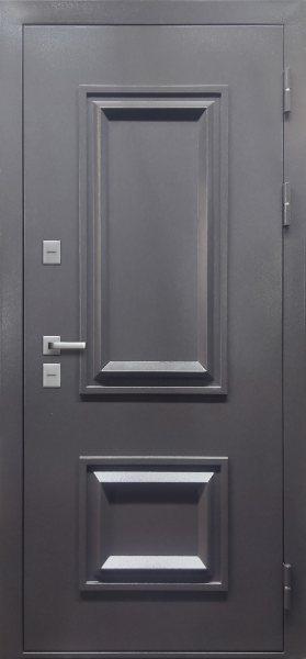 Протерма Багет Букле Антрацит/ Велюр белый