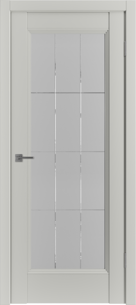 Межкомнатные двери EST1 ДО Crystal Cloud Cross