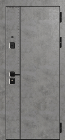 Входные двери Крафт 3К90 TOR ЮР-44 MI 41 Пластер грей - ЮР22 ZB Белый