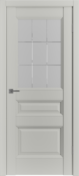 Межкомнатные двери EST3 ДО Crystal Cloud Cross