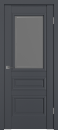 Межкомнатные двери EF3 ДО Dark Crystal Cloud Line Onyx