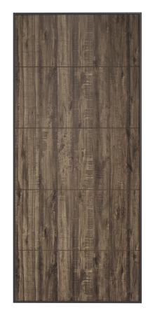 Входные двери Сталлер Comfort 3K ЮП-6 Дуб мадейра LW676-GTA (горизонт) - ЮП-4 Дуб модена