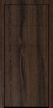 Входные двери Сталлер Comfort 3K ЮП-4 Дуб темный - ЮП-16 (декоративная зеркальная вставка) ZB Белый