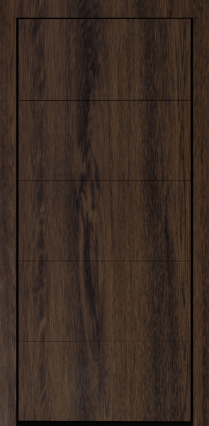 Входные двери Сталлер Comfort 3K ЮП-4 Дуб темный - ЮП-16 (декоративная зеркальная вставка) ZB Белый