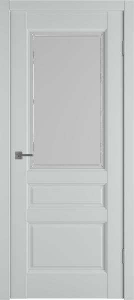 Межкомнатные двери Elegant 3 ДО Crystal Cloud