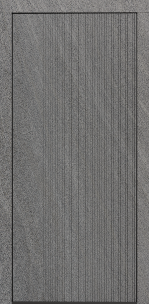 Входные двери Сталлер Comfort 3K ЮП-21 MI36 Санд темный - ЮП-16 (декоративная зеркальная вставка) Milky white