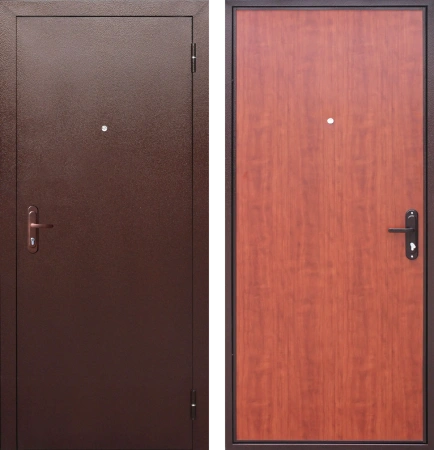 Входные двери Стройгост 5 РФ Медный антик Рустикальный дуб