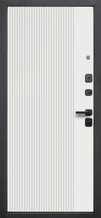 Кантри 9 см Эмалит белый