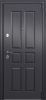 Входные двери DELTA LT MP VDM-1 Темно-серый букле графит - СК-10 Бьянко