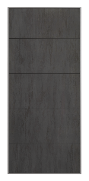 Входные двери Сталлер Comfort 3K ЮП-13 бетон графит - ЮП-4 Бетон графит