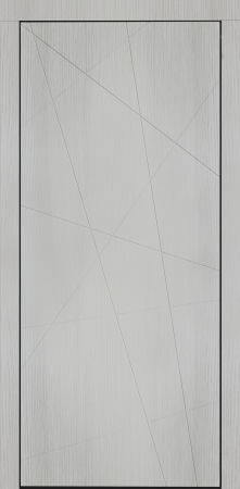 Входные двери Сталлер Comfort 3K ЮП-11 Бьянко - ЮП-11 Бетон графит