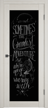 Межкомнатная дверь Atum Pro Х32 грифельная доска с одной стороны