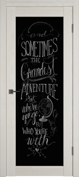 Межкомнатная дверь Atum Pro Х32 грифельная доска с одной стороны