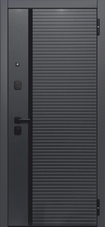 Гарда 7.5 см Черное Зеркало Эмалит белый