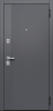 Входные двери Бостон Сатин графит бетон снежный