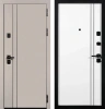 Входные двери Молден 3К90 вертикаль 2 ЮП-32 Латте (ZB855-2) - ЮП-32 ZB Белый