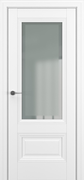 Межкомнатная дверь Турин ДО Baguette B3 Сатинато с рамкой