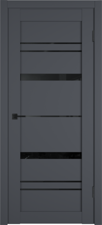 Межкомнатная дверь E25 ДО BLACK GLOSS