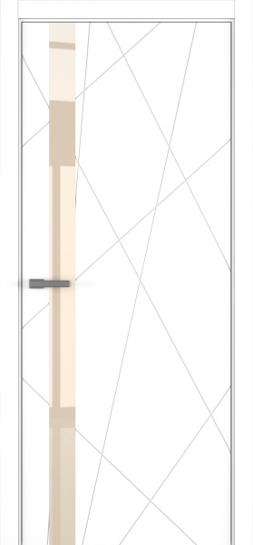 Межкомнатные двери Chaos ДО ART Lite бежевый