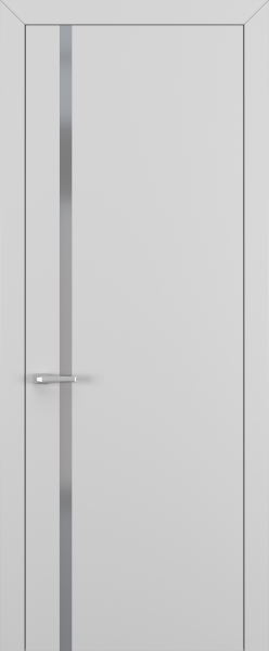 Межкомнатные двери Квалитет К1 Matelac Silver Grey Матовый серый