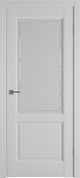 Межкомнатная дверь Elegant 2 ДО Crystal Cloud
