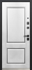 Входные двери Luxor Классика Сатин муар 7024 Эмалит белый