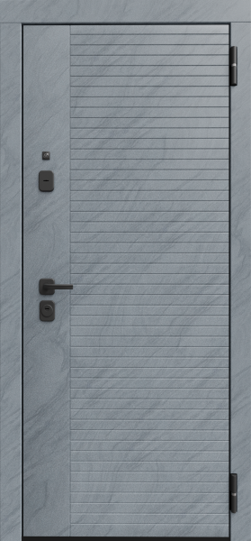 Входные двери TR 1 ЮП-17 MI35 Санд серый - ЮП-17 MI38 Санд светлый