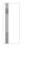Межкомнатные двери H3 ДО ART Lite REVERS серый мат.