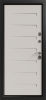 Входные двери Пиано П-18 Графит - П-18 Белый текстурный
