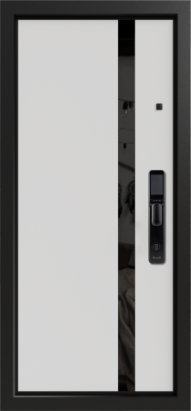 Входные двери Крафт 3К90 ЮР-44 Графит - ЮР22 ZB Белый