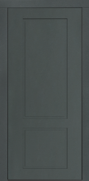 Входные двери Сталлер Comfort 3K ЮП-2 Грин - ЮП-15 (декоративная зеркальная вставка) ZB Белый