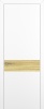 Межкомнатная дверь Квалитет К6 Вставка Дуб натуральный
