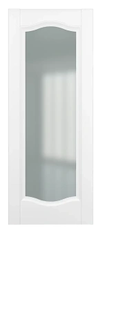 Межкомнатная дверь Неаполь ДО Baguette B2.2 Сатинато