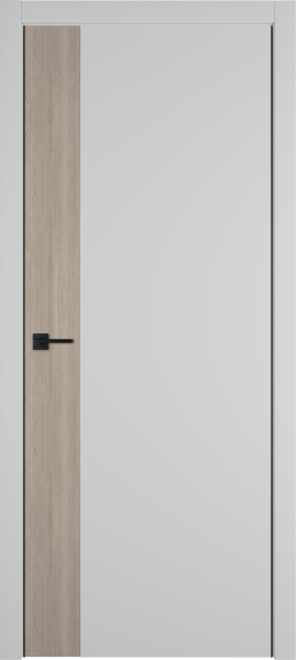 Межкомнатные двери Urban V Вставка Red Oak Steel