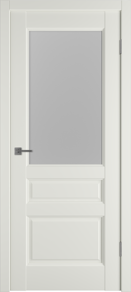 Межкомнатные двери Elegant 3 ДО white cloud MidWhite
