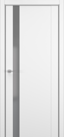 Межкомнатная дверь S26 ДО серый мат.