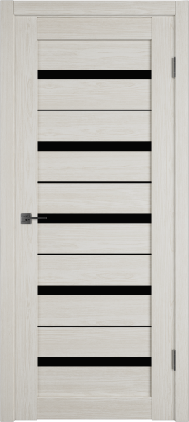 Межкомнатные двери Atum Pro AL7 Black Gloss black gloss Artic Oak