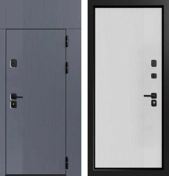 Входные двери Армада 3К90 TOR ЮР-35 RAL 9011 - ЮР-35 RAL 9003