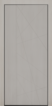 Входные двери Сталлер Comfort 3K ЮП-27 Дуб шале снежный - ЮП-25 Дуб темный