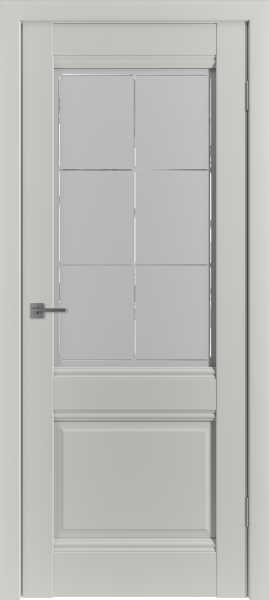 Межкомнатные двери EC2 ДО Crystal Cloud